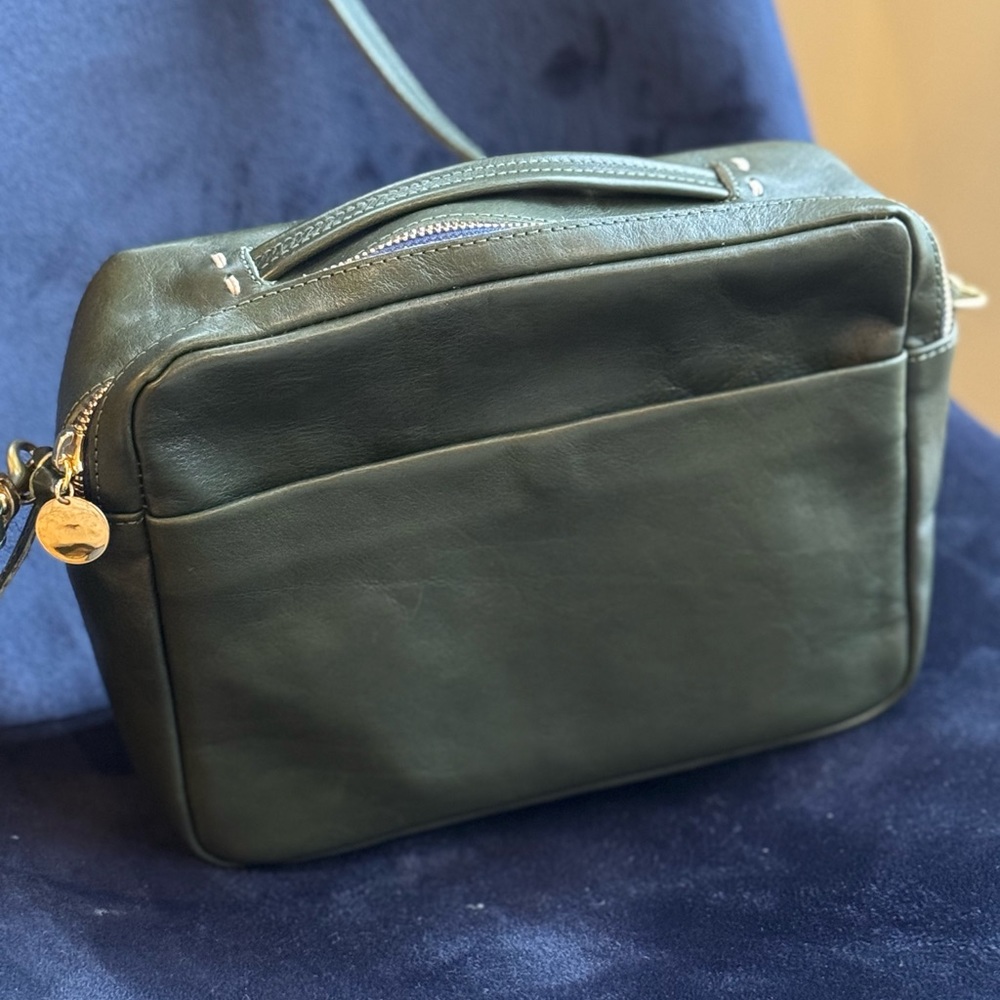 Clare V - Mirabel bag in Loden green (discontinued color)